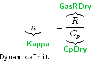 \begin{align*}\begin{split}\underbrace{\kappa}_{\!\!\!\!\!\!\!\!\!\!\!\!\!\!\!\!...
...{PineGreen}{CpDry}}} \!\!\!\!\!\!\!\!\!\!\!\!\!\!\!\!}}. \end{split}\end{align*}